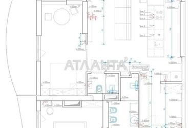 3-комнатная квартира по адресу Кордонный пер. (площадь 93,3 м²) - Atlanta.ua - фото 49