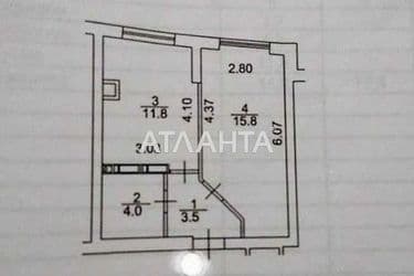 1-room apartment apartment by the address st. Yablonevaya (area 35,1 m²) - Atlanta.ua - photo 23