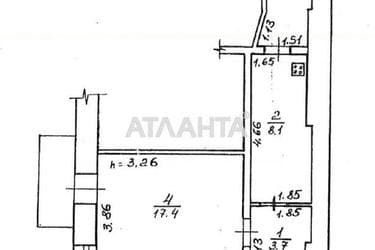 1-кімнатна квартира за адресою вул. Ольгіївська (площа 35,3 м²) - Atlanta.ua - фото 22