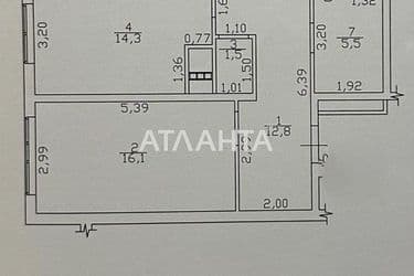 3-rooms apartment apartment by the address st. Lyustdorfskaya dor Chernomorskaya dor (area 83,3 m²) - Atlanta.ua - photo 54