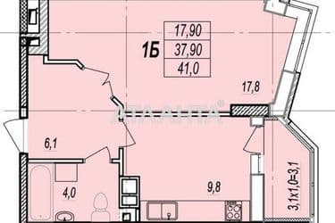 1-кімнатна квартира за адресою вул. Прохорівська (площа 42 м²) - Atlanta.ua - фото 7