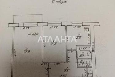 2-комнатная квартира по адресу Глушко ак. Пр. (площадь 45,4 м²) - Atlanta.ua - фото 28