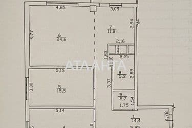 2-rooms apartment apartment by the address st. Genuezskaya (area 105 m²) - Atlanta.ua - photo 59