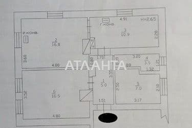 3-rooms apartment apartment by the address st. Shkolnaya (area 59,7 m²) - Atlanta.ua - photo 30