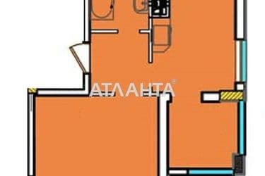 1-room apartment apartment by the address st. Stroitelnaya (area 36,9 m²) - Atlanta.ua - photo 16