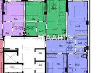 1-кімнатна квартира за адресою вул. Сахарова (площа 39 м²) - Atlanta.ua - фото 20