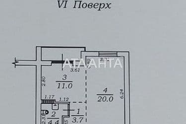 2-кімнатна квартира за адресою вул. Чехова (площа 42 м²) - Atlanta.ua - фото 33