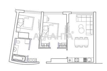 2-кімнатна квартира (площа 60 м²) - Atlanta.ua - фото 30
