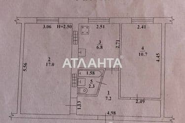 2-кімнатна квартира за адресою вул. Івана та Юрія Ліпи (площа 44 м²) - Atlanta.ua - фото 14