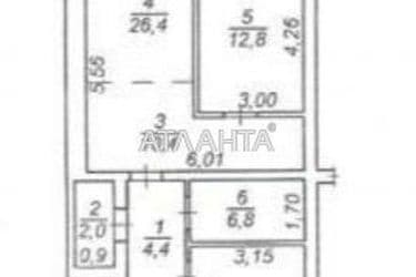 2-кімнатна квартира за адресою вул. Дача Ковалевського (площа 80,5 м²) - Atlanta.ua - фото 21