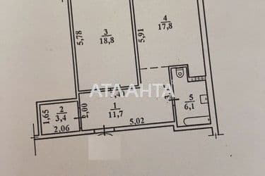 1-room apartment apartment by the address st. Dyukovskaya Nagornaya (area 57,8 m²) - Atlanta.ua - photo 26