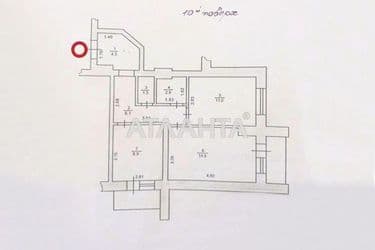 2-rooms apartment apartment by the address st. Shuma Vitaliya Marksa Karla (area 54 m²) - Atlanta.ua - photo 10