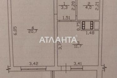 1-комнатная квартира по адресу ул. Канатная (площадь 43 м²) - Atlanta.ua - фото 15