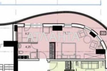 1-кімнатна квартира за адресою вул. Гагарінське плато (площа 45 м²) - Atlanta.ua - фото 9