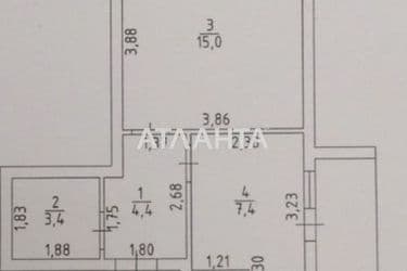 1-room apartment apartment by the address st. Evropeyskaya (area 32 m²) - Atlanta.ua - photo 22