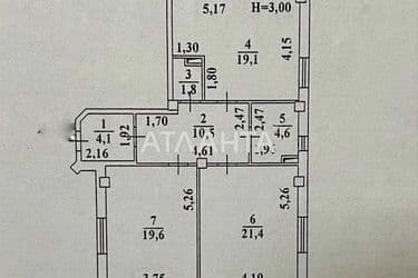 2-комнатная квартира по адресу Фонтанская дор. (площадь 82,5 м²) - Atlanta.ua - фото 30