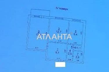 2-rooms apartment apartment by the address st. Chernomorskaya (area 56 m²) - Atlanta.ua - photo 14