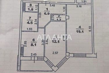 2-комнатная квартира по адресу ул. Сахарова (площадь 56,9 м²) - Atlanta.ua - фото 12