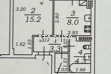 1-room apartment apartment by the address st. Proezdnaya (area 35 m²) - Atlanta.ua - photo 14