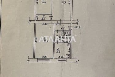 3-комнатная квартира по адресу ул. Поездная (площадь 58,1 м²) - Atlanta.ua - фото 21