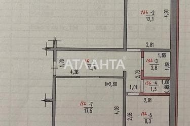 2-кімнатна квартира за адресою вул. Райдужний м-н (площа 55 м²) - Atlanta.ua - фото 34