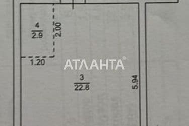 1-кімнатна квартира за адресою вул. Осипова (площа 32 м²) - Atlanta.ua - фото 26