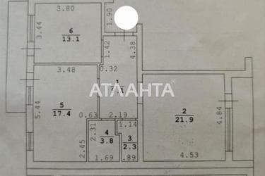 2-комнатная квартира по адресу ул. Марсельская (площадь 73 м²) - Atlanta.ua - фото 13