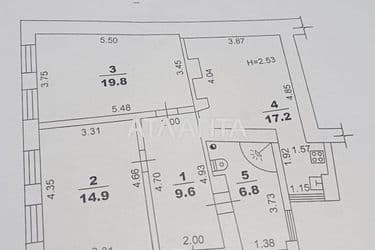 2-rooms apartment apartment by the address st. Rizovskaya Sevastopolskaya (area 68,3 m²) - Atlanta.ua - photo 14