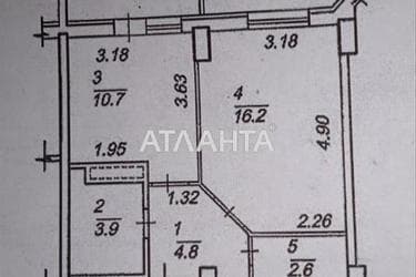 1-room apartment apartment by the address st. Shkolnaya (area 39,3 m²) - Atlanta.ua - photo 24