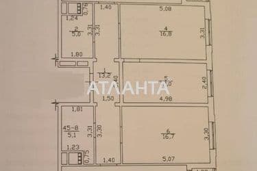 4+-rooms apartment apartment by the address st. Mikhaylovskaya Industrialnaya (area 121,3 m²) - Atlanta.ua - photo 45