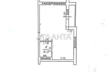 1-кімнатна квартира за адресою вул. Пригородська (площа 37,1 м²) - Atlanta.ua - фото 26