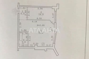 1-комнатная квартира по адресу ул. Пантелеймоновская (площадь 53 м²) - Atlanta.ua - фото 15