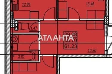 2-rooms apartment apartment by the address st. Zabolotnogo ak (area 61,2 m²) - Atlanta.ua - photo 8