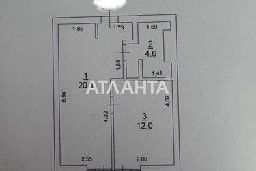 1-room apartment apartment by the address st. Frantsuzskiy bul Proletarskiy bul (area 40,4 m²) - Atlanta.ua - photo 17