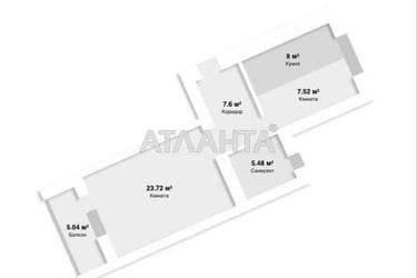 1-room apartment apartment by the address st. Zooparkovaya (area 54 m²) - Atlanta.ua - photo 8