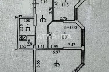 2-rooms apartment apartment by the address st. Frantsuzskiy bul Proletarskiy bul (area 67,1 m²) - Atlanta.ua - photo 22