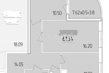 1-комнатная квартира по адресу ул. Краснова (площадь 0) - Atlanta.ua - фото 8