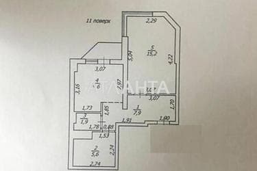 1-комнатная квартира по адресу ул. Проценко (площадь 40,8 м²) - Atlanta.ua - фото 21