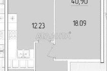 1-комнатная квартира по адресу ул. Краснова (площадь 41 м²) - Atlanta.ua - фото 15