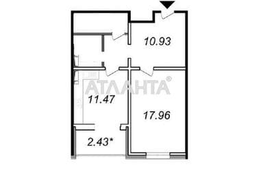 1-кімнатна квартира за адресою вул. Сергія Данченка (площа 54 м²) - Atlanta.ua - фото 39