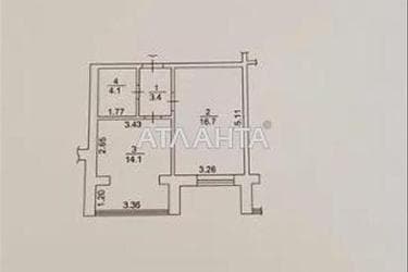 2-rooms apartment apartment by the address st. Odesskaya (area 63 m²) - Atlanta.ua - photo 38