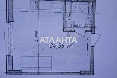 1-комнатная квартира по адресу ул. Вишневая (площадь 24,6 м²) - Atlanta.ua - фото 5