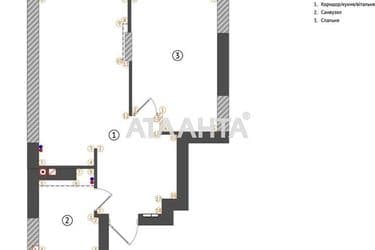 1-кімнатна квартира за адресою вул. Олександра Олеся (площа 43,5 м²) - Atlanta.ua - фото 19