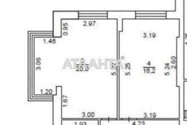 1-кімнатна квартира за адресою вул. Роксоляни (площа 48 м²) - Atlanta.ua - фото 10