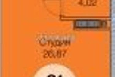 1-room apartment apartment by the address st. Paustovskogo (area 31,2 m²) - Atlanta.ua - photo 13