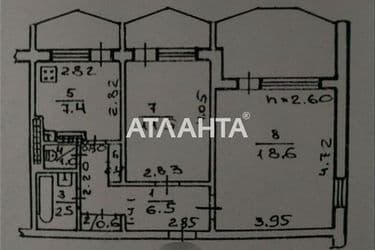 2-rooms apartment apartment by the address st. Balkovskaya Frunze (area 55 m²) - Atlanta.ua - photo 18