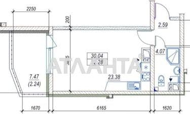 1-room apartment apartment by the address st. Srednefontanskaya (area 33 m²) - Atlanta.ua - photo 12