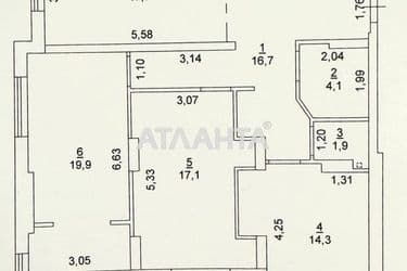 3-rooms apartment apartment by the address st. Bocharova gen (area 91,7 m²) - Atlanta.ua - photo 20