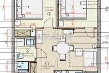 2-кімнатна квартира за адресою вул. Каманіна (площа 40 м²) - Atlanta.ua - фото 46