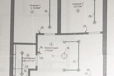 2-кімнатна квартира за адресою вул. Каманіна (площа 40 м²) - Atlanta.ua - фото 45